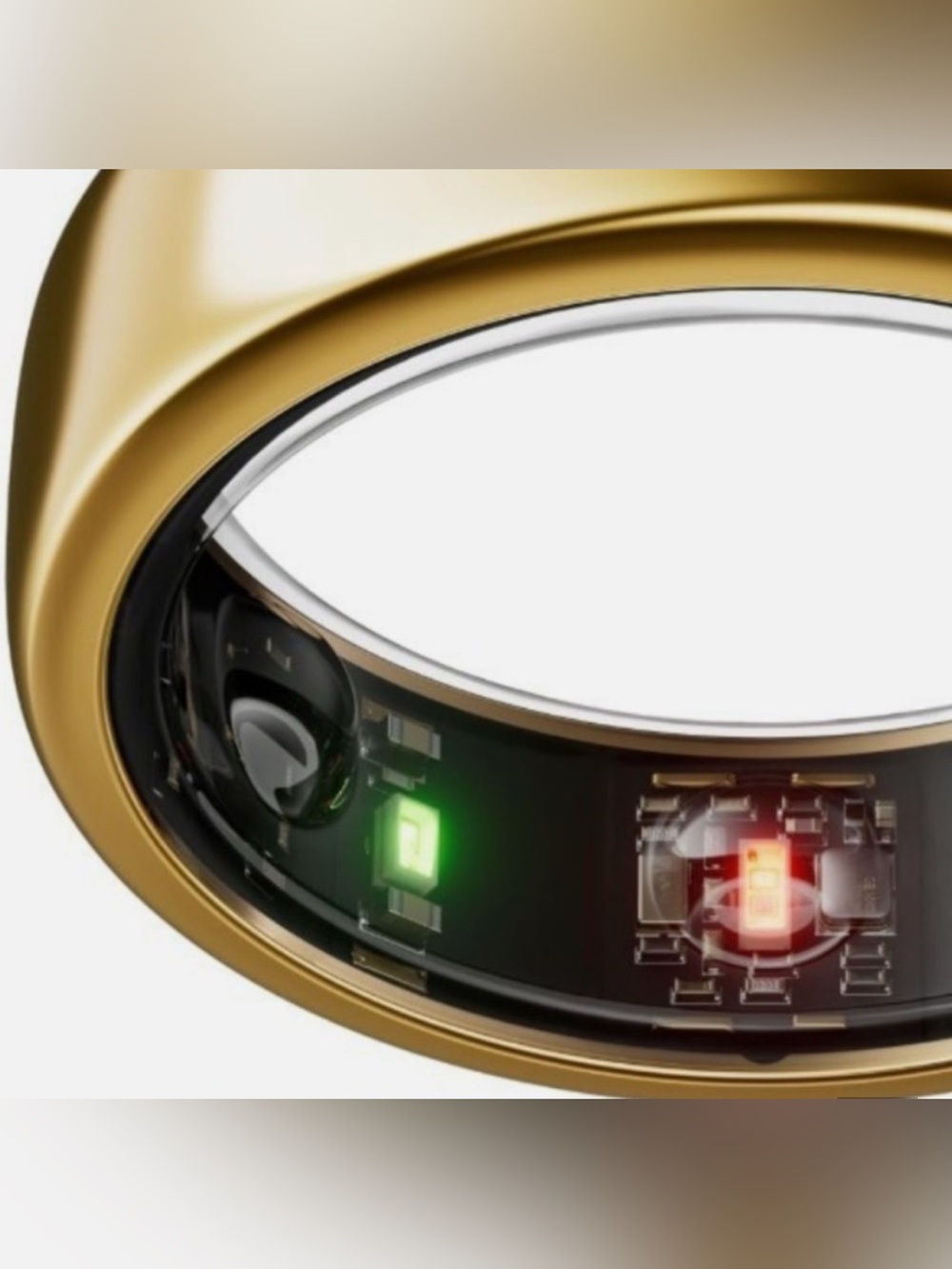NEW Oura Ring Gen3 Smart Ring - Gold SIZE 12